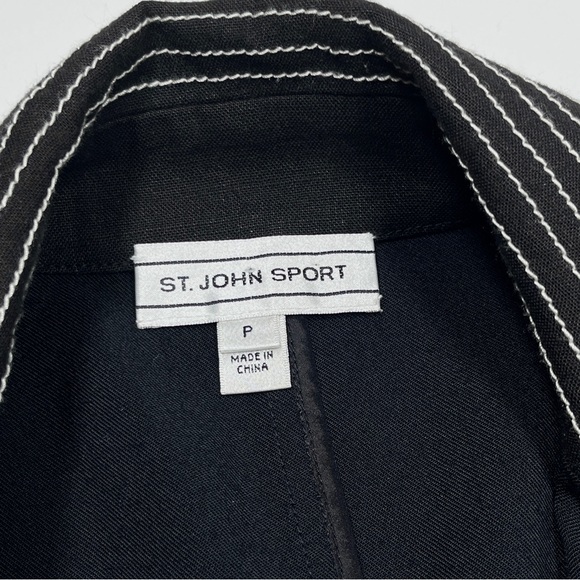 ST. JOHN sport 3/4 sleeve jacket P - Picture 9 of 16